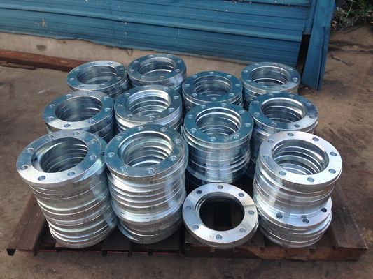 PN10 PN16 S235JR P280GH гальванизируют свободный фланец EN1092-1 Type02 DIN2642