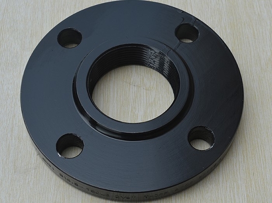 Wn 150lbs продело нитку краску черноты фланца Dn200 Asme A105n трубы