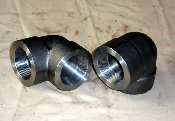 ASME B16.11 выковало тройник локтя SW штуцеров ASTM A105N подходящий соединяя 3000lbs