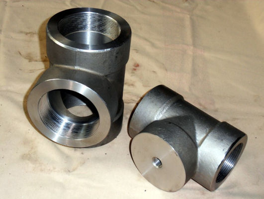 ASME B16.11 выковало тройник локтя SW штуцеров ASTM A105N подходящий соединяя 3000lbs