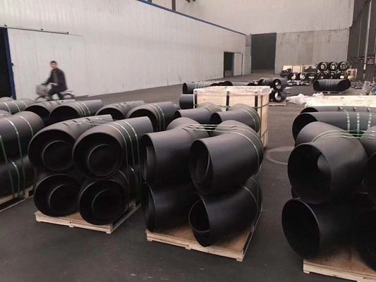 Стальным сваренная баттом краска черноты крышки редуктора тройника локтя трубы подходящая ASME B16.9